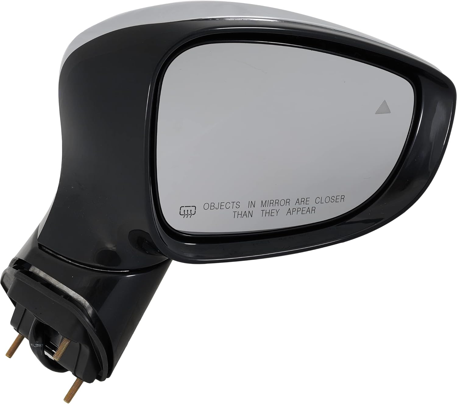 Kool Vue Passenger Side Power Heated Mirror for Chrysler Pacifica 2017-2019 With Signal Light & Blind Spot Monitor Paintable