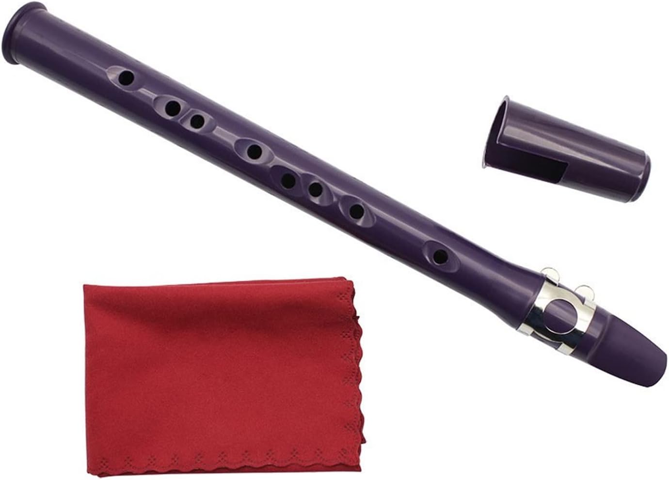 Small Saxophone Pocket Saxophone E-Flat Beginner No Button Wind Mini Saxophone Instrument Multi-Color Optional Professional Saxophone (Color : Light Green)