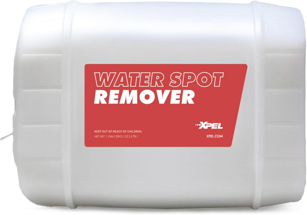 XPEL Water Spot Remover 5 Gallon – Acid-Free Car Cleaner for Paint, Glass, Chrome & Wheels | Safely Removes Light Water Spots, Mineral Deposits & Stains | Gentle, Easy-to-Use Automotive Formula