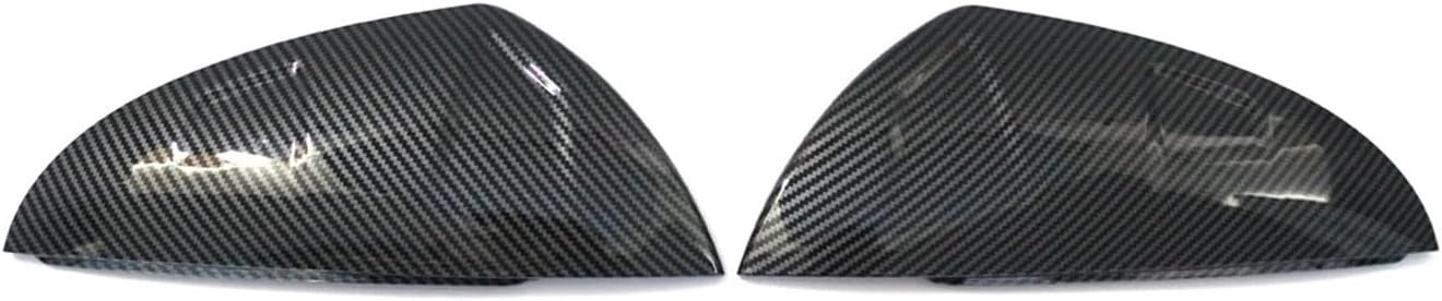 Side Mirror Cover Gloss Black Side Wing Mirror Cover Fit for Lexus Is300/Is350/IS500 2021-2023 Rear View Mirror Caps Cover Car Accessories Automotive Parts(Carbon Fiber Look)