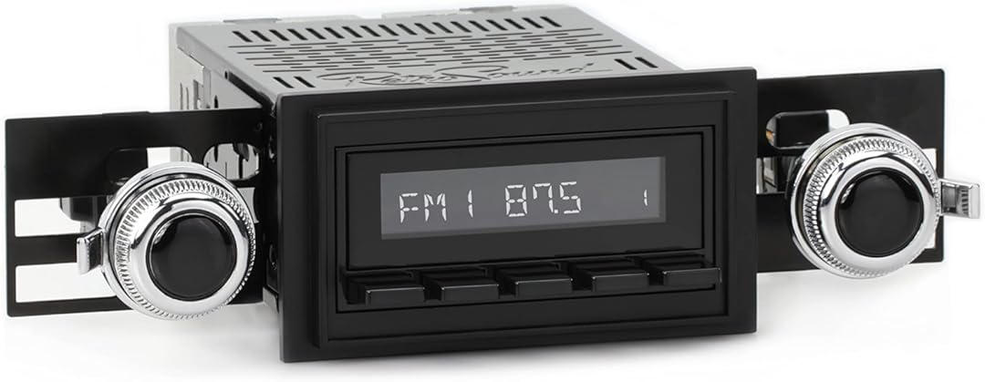 RetroRadio Compatible with 1972-76 Chevrolet Corvette Features Include Bluetooth, HD, SiriusXM Ready, AM/FM LB-M4-218-53-73C
