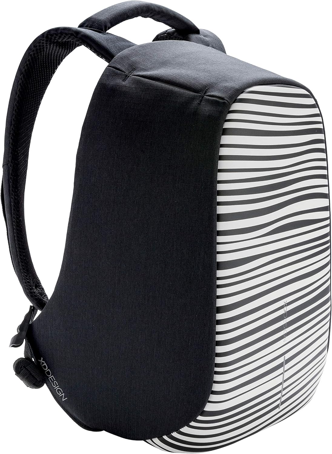 XDDesign Bobby Compact Print Anti-Theft Laptop USB Backpack Zebra (Unisex Bag)