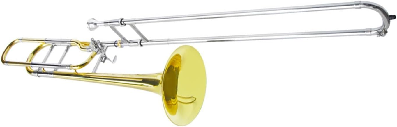 Adult Trombone Instrument Tenor Trombone Transposition From B Flat To F Key Practice Playing Instruments White Copper Bowstring