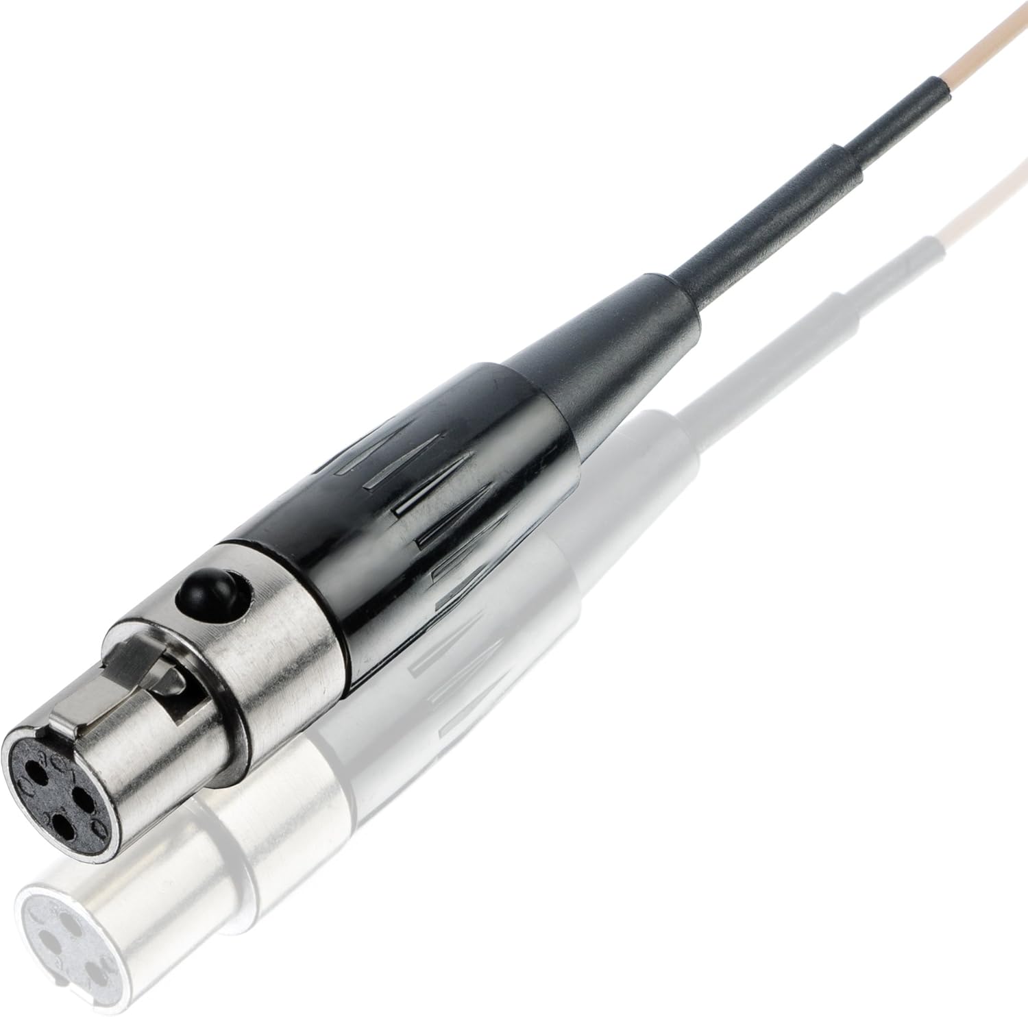 Countryman E6OW6T2AD Springy E6 Omnidirectional Earset with 2-mm Cable for Audix Transmitter (Tan)