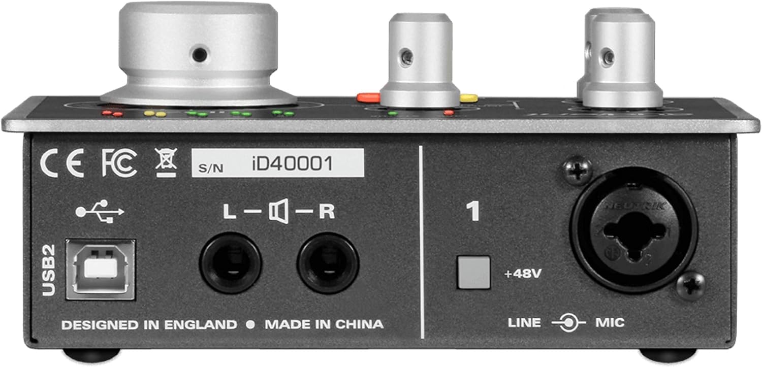 Audient iD4 USB 2-in/2-out High Performance Audio Interface