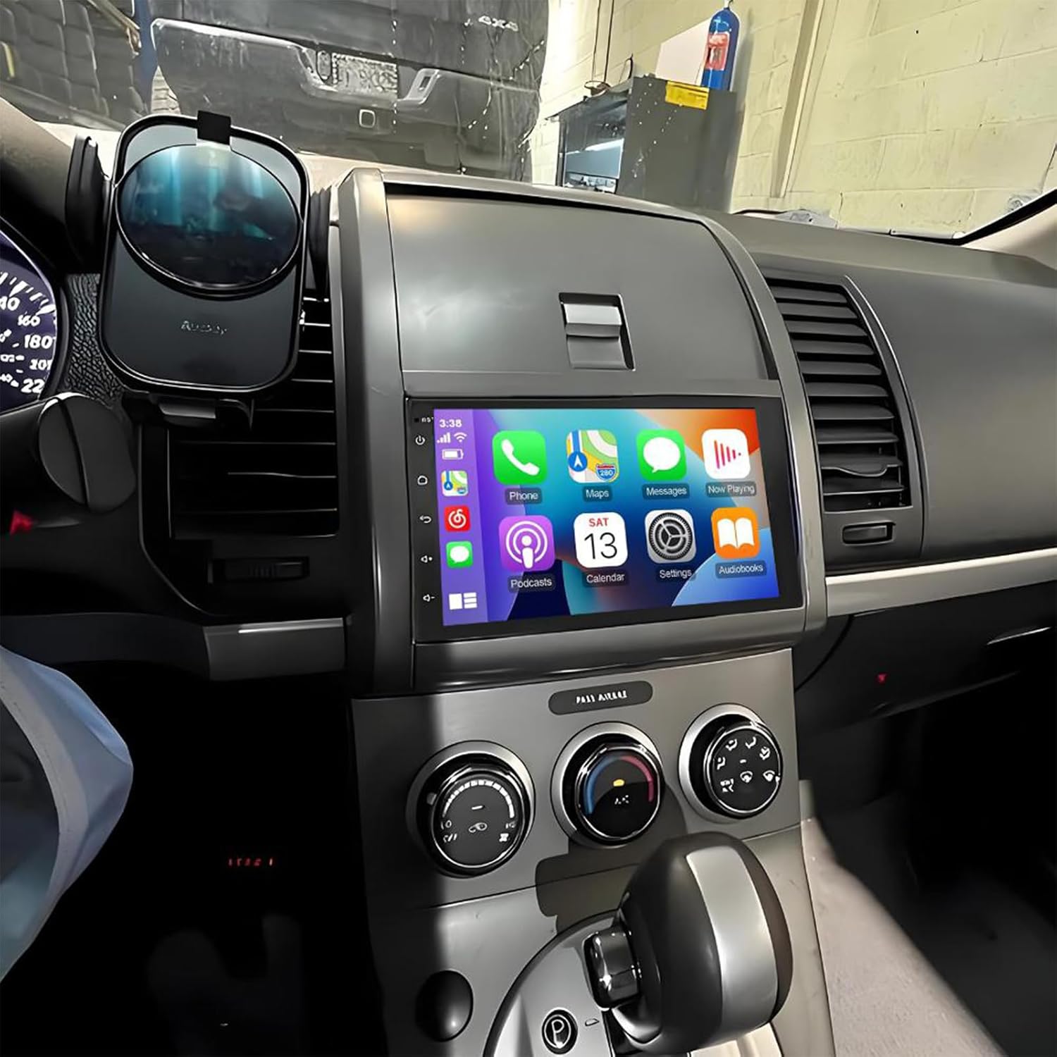 PHEZEN 8 core 7 inch Touchscreen Car Stereo for 2007-2012 Nissan Sentra, Android 15 Car Radio with Carplay & Android Auto GPS Navigation BT Mirror Link WiFi Backup Camera 8+256G