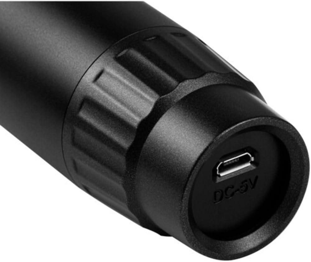 Gemini GMU-M100 Handheld UHF Wireless Microphone System with Plug-in Receiver (512 to 541.7 MHz) Bundle with Auray MS-5230F Tripod Microphone Stand with Fixed Boom