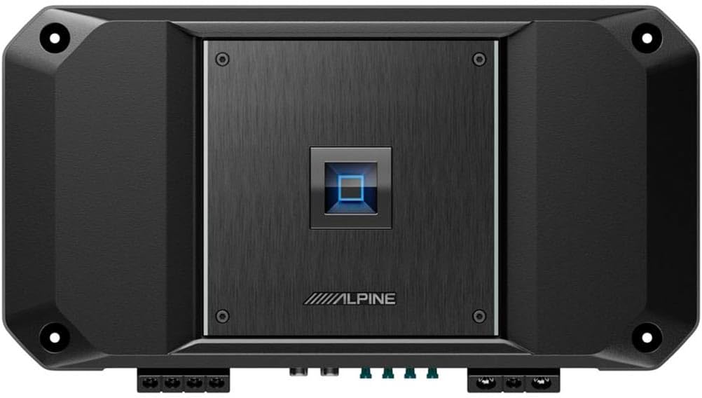 Alpine R2-A150M R-Series Mono Subwoofer Amplifier - 1500W at 1-Ohm, Hi-Res Certified