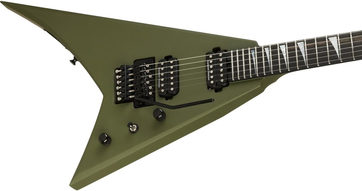 Jackson American Series Rhoads RR24 Electric Guitar - Matte Army Drab