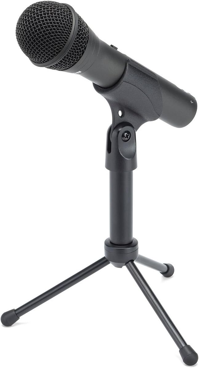 SAMSON Q2U USB/XLR Dynamic Microphone Recording and Podcasting Pack (Black)