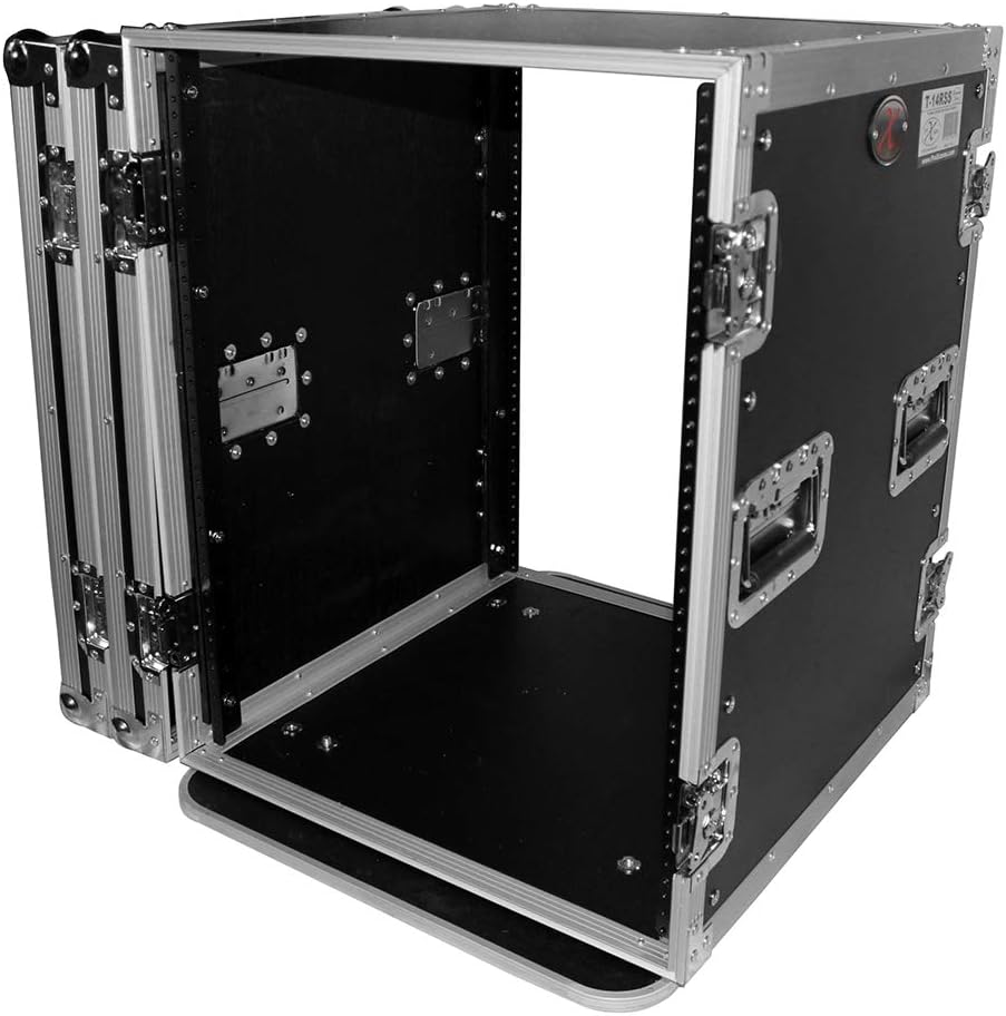 Pro X T-14RSS 14U Space DJ Flight Rack Case With 4
