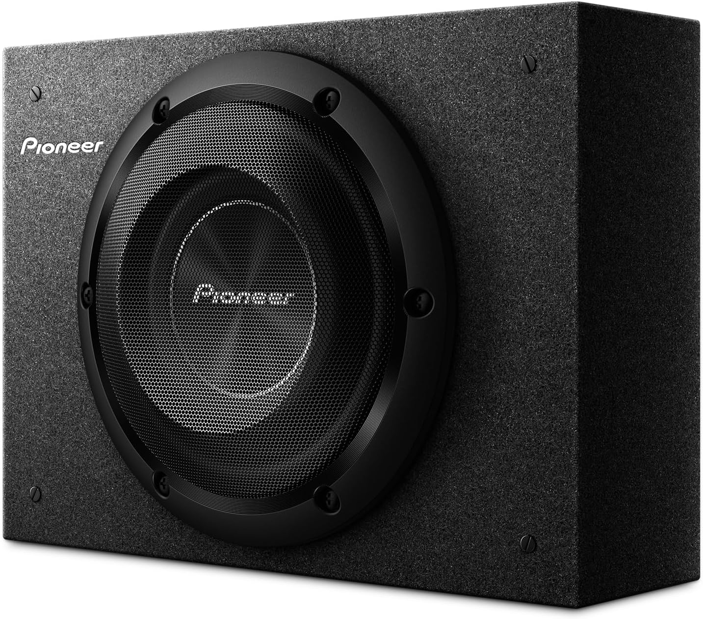 PIONEER A-Series TS-A2000LB 8” Subwoofer – 700W Max, Pre-Loaded Shallow-Mount Design, Deep Bass in Tight Spaces, Easy Installation, Enclosure Included