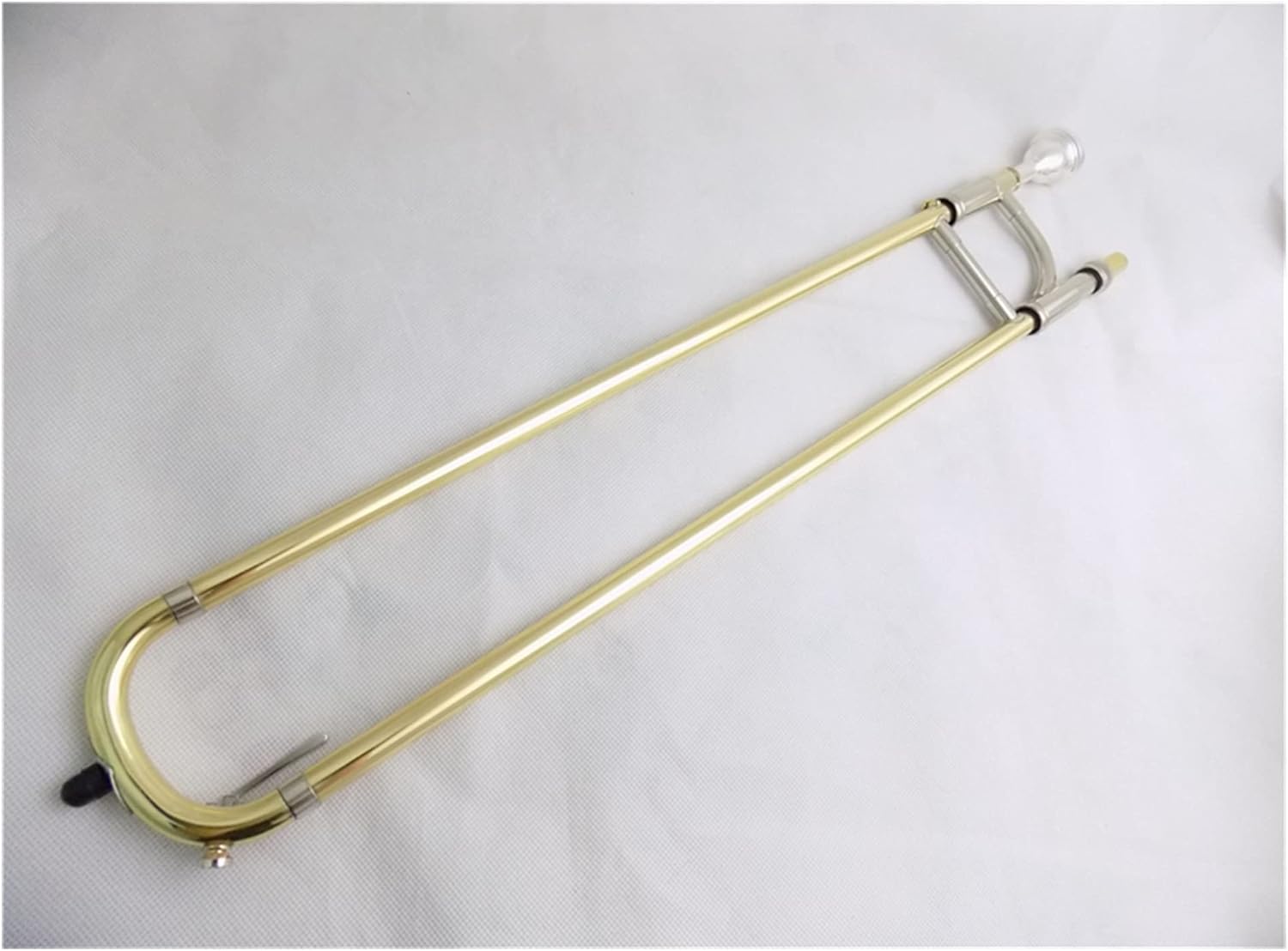 Student Trombone EB Alto Trombone with Case Mouthpiece Yellow Brass Trombones Musical Instruments Trombone Kit