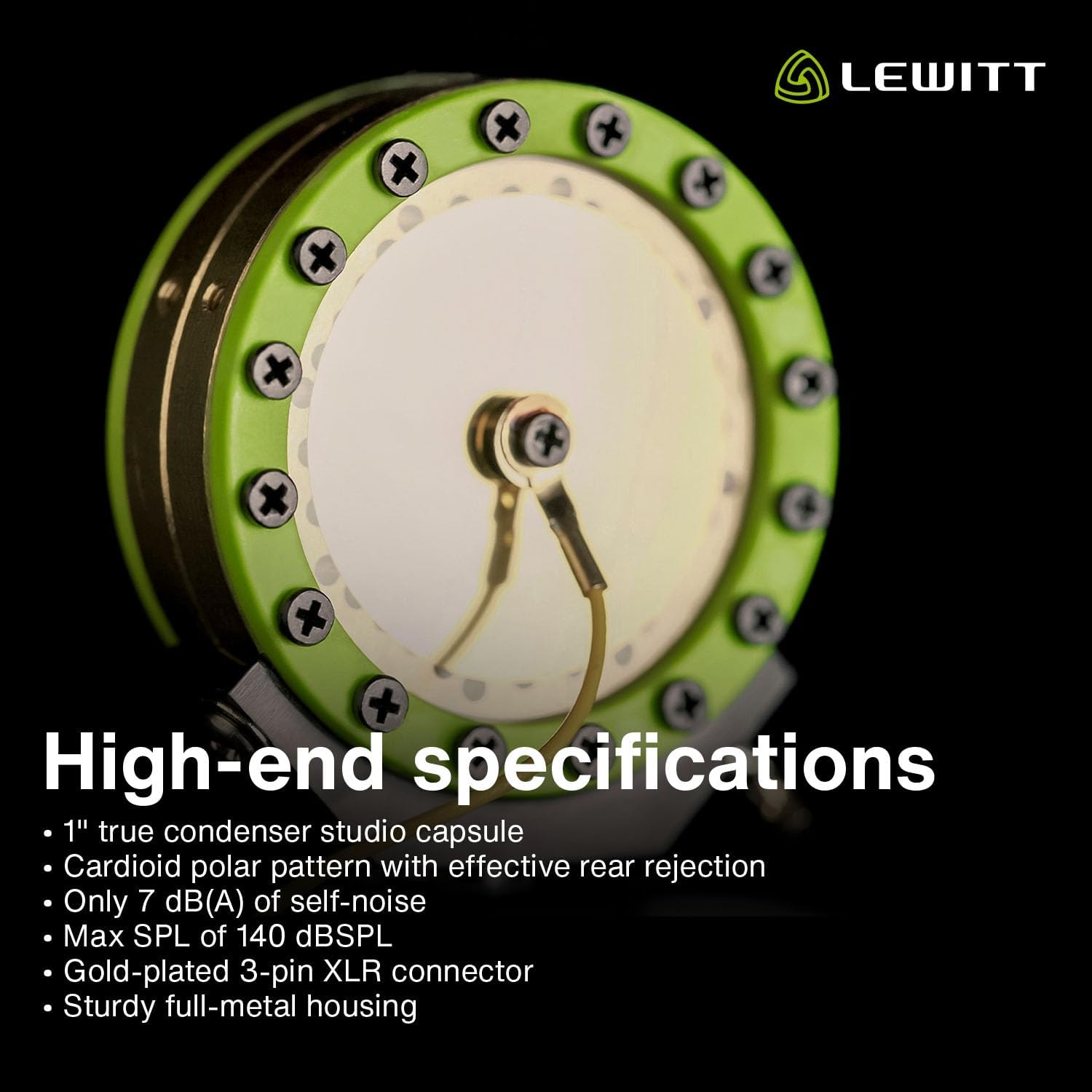 LEWITT LCT440PURE Large Diaphragm Condenser Mic