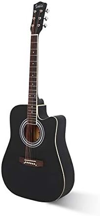 Music Lover GT502 41-Inch Notch Spruce Panel Matte Edging Folk Guitar Bag Shield Wrench Black 3-7 Days Delivery