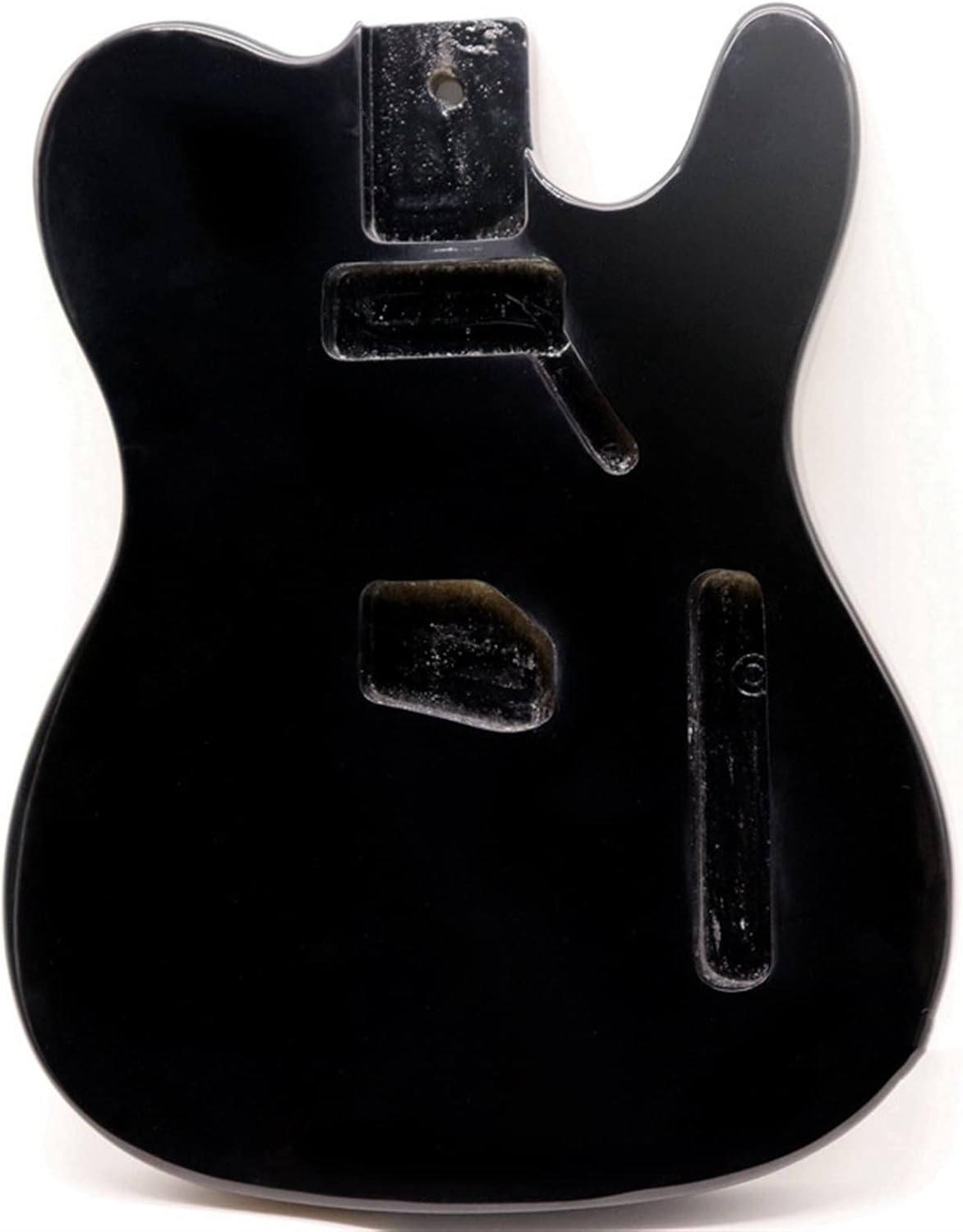 TSTS Black Gloss Basswood Electric Guitar Body DIY Guitar DIY Accessory