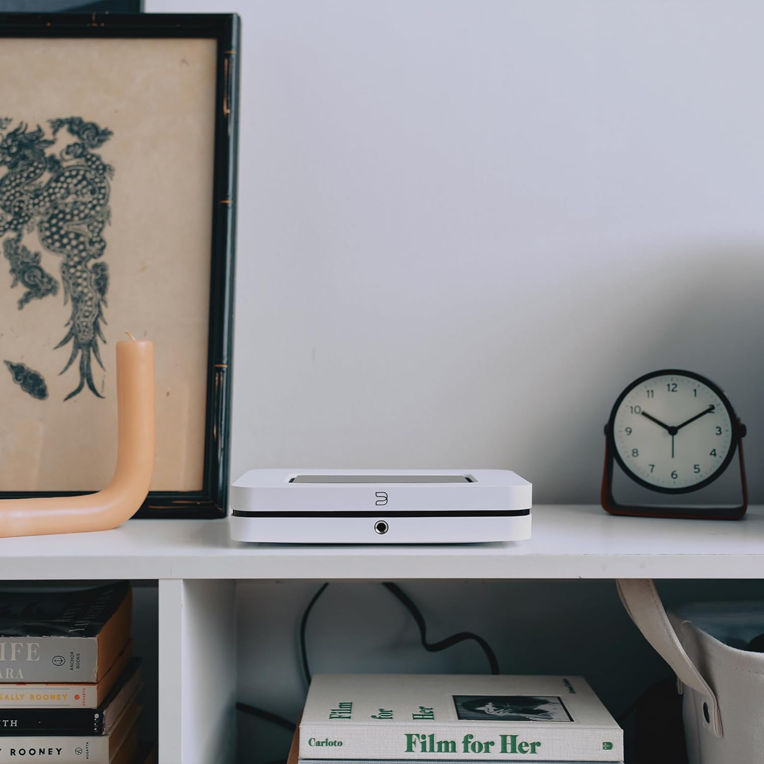 Bluesound Node Performance Multi-Room Hi-Res Wireless Music Streamer (2024 Model) - White