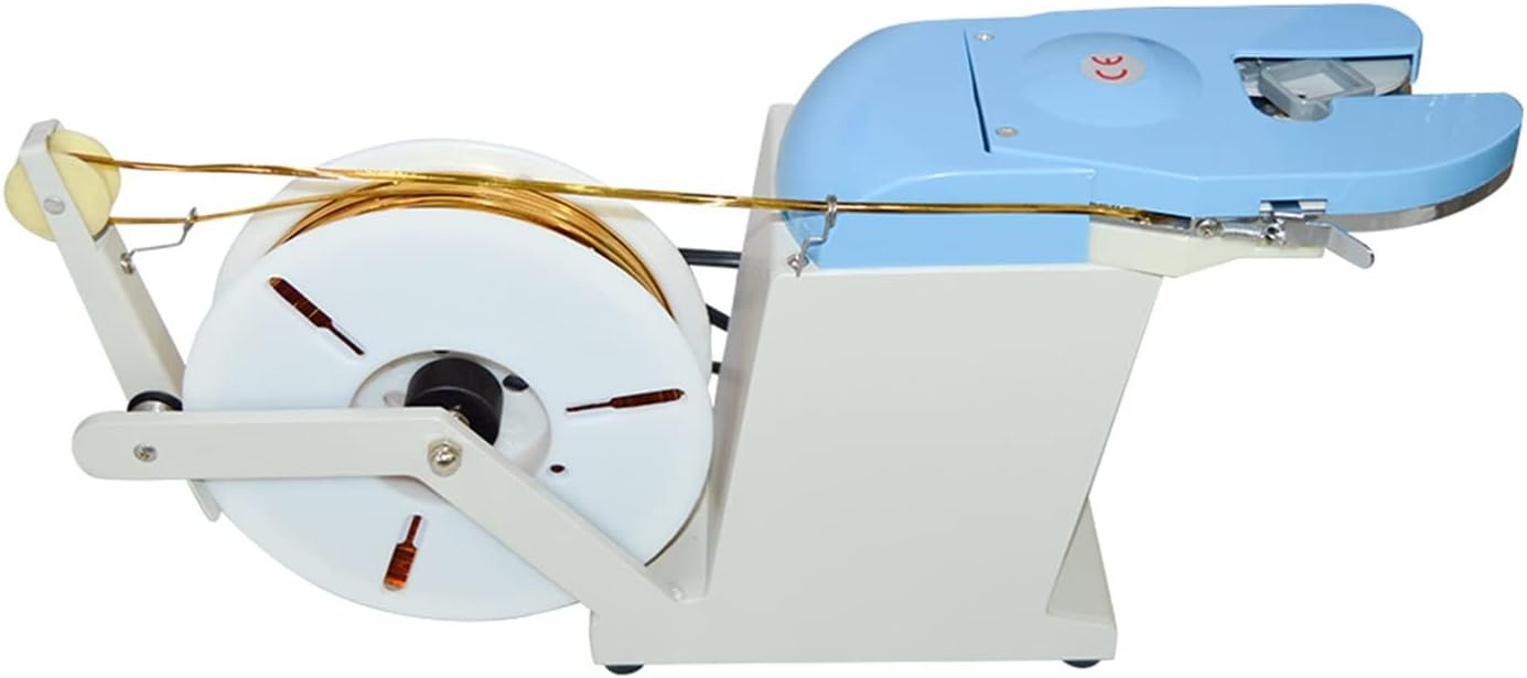 Automatic Bread Bag Twist Tie Machine Golden Wire Candy Bag Tying Machine Toast Bag Twisting Tie Machine Bag Twist Tie Dispenser with Efficiency