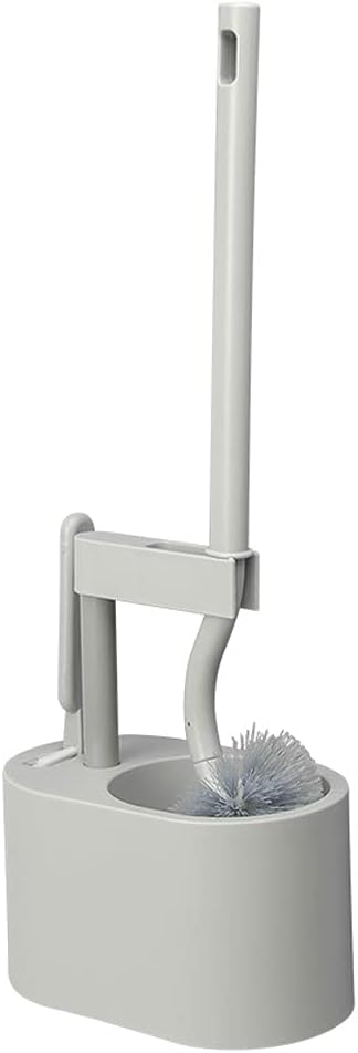 Toilet Brush and Holder Toilet Brush Holder, Toilet Brush with Handle and Quick Drying Holder Kit, Bathroom Toilet Bowl Brush Holder Toilet Bowl Brush and Holder