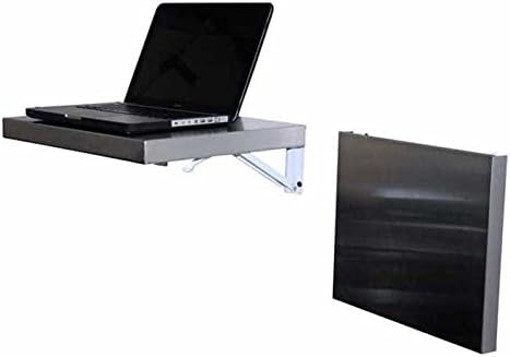 RiversEdge Products Folding Workstation, Stainless Steel, Wall Mounted Shelf, 17