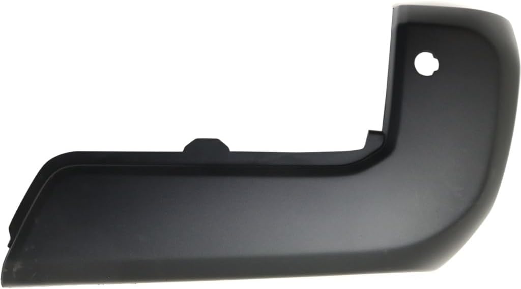 for Toyota Tacoma 2016-2023 Bumper End Passenger Side | Rear | with Park Assist Sensor Holes | Black | Replacement for TO1105138 | 191275226568, 5215504900