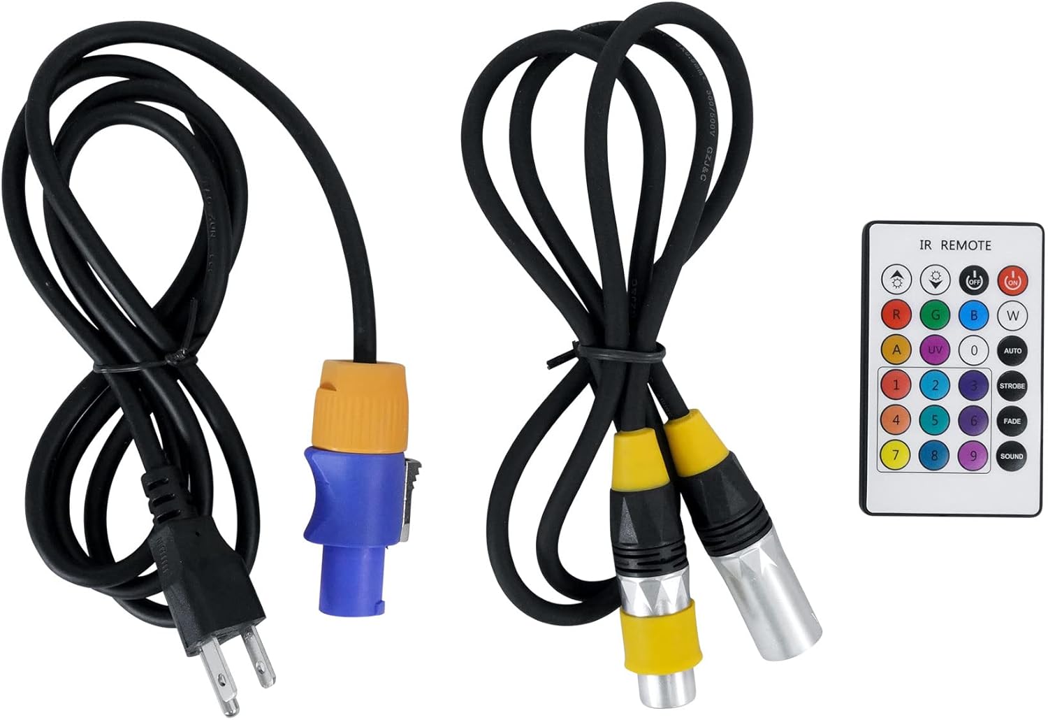 Rockville Best PAR H2O White IPX54 Water Resistant Indoor/Outdoor Battery DJ Par Light, 6 x 18W RGBWA+UV LEDs, Wireless DMX, Portable, for Events and Mobile DJs