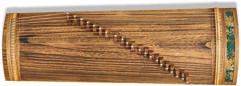 100CM/21 String Guzheng, Paulownia Wood Panel, Portable Instrument, for Exams/Performances,A