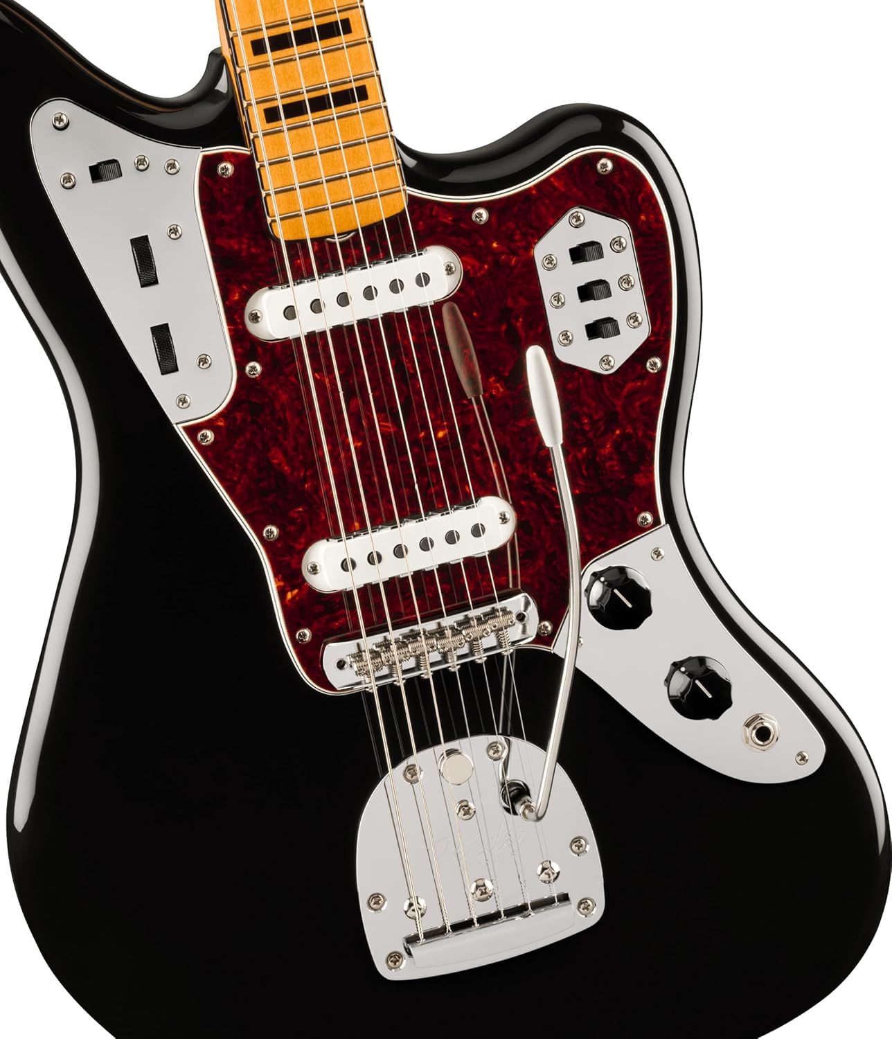 Fender Vintera II '70s Jaguar Electric Guitar - Black