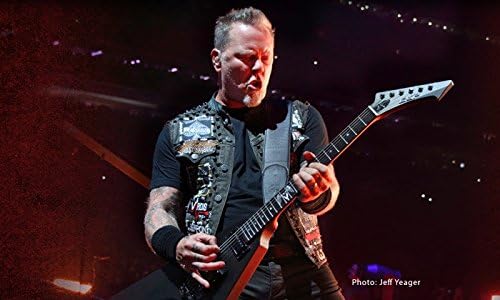 ESP Guitars LSNAKEBYTEBLKS James Hetfield Signature Series Electric Guitar, Black Satin (LSNAKEBYTEBLKS)