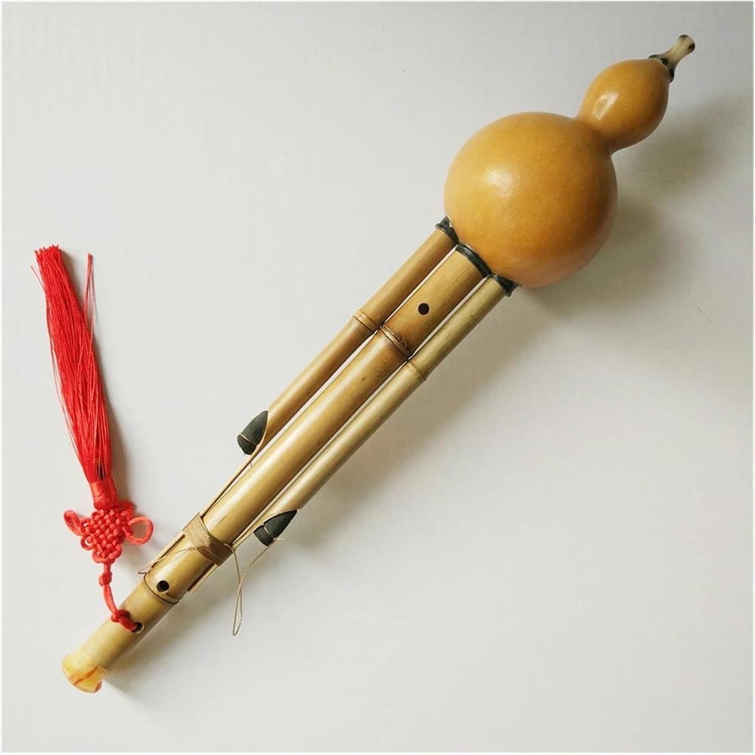 Hulusi Flute 9 Holes Cucurbit Flute Is Made Of Natural-growing Gourd And Flute Professional Woodwind Musical Instrumental(BB)