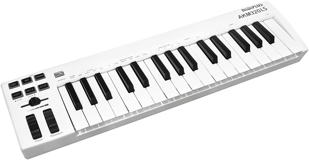 MIDIPLUS AKM320LS USB MIDI Keyboard Controller with sound