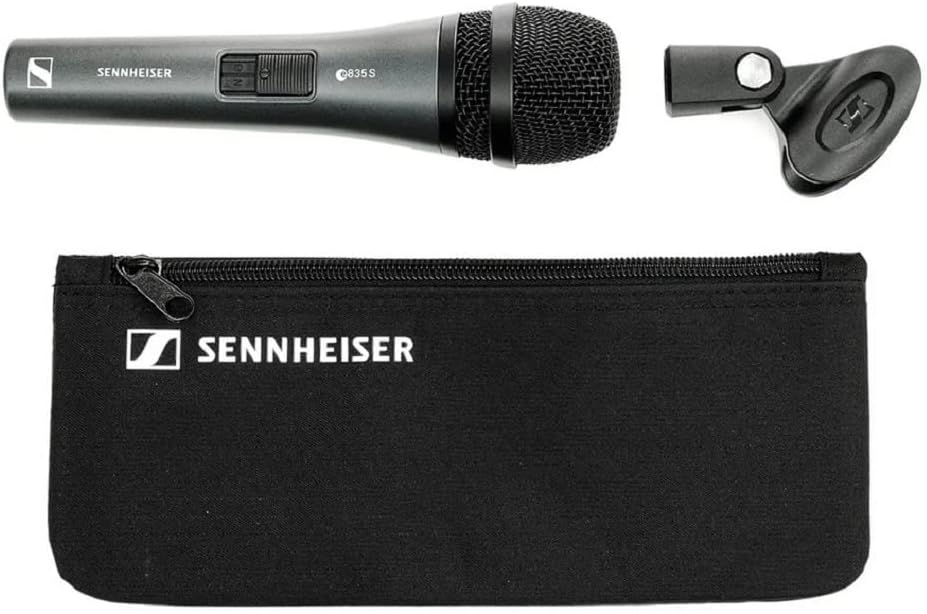 Sennheiser Pro Audio Sennheiser Professional E 835-S Dynamic Cardioid Vocal Microphone with On/Off Switch