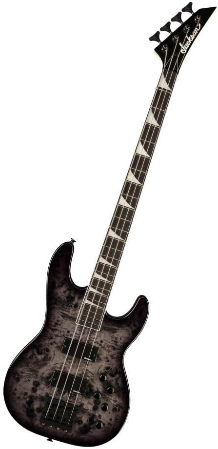Jackson JS Series Concert Bass CB JS3P Bass Guitar - Transparent Black