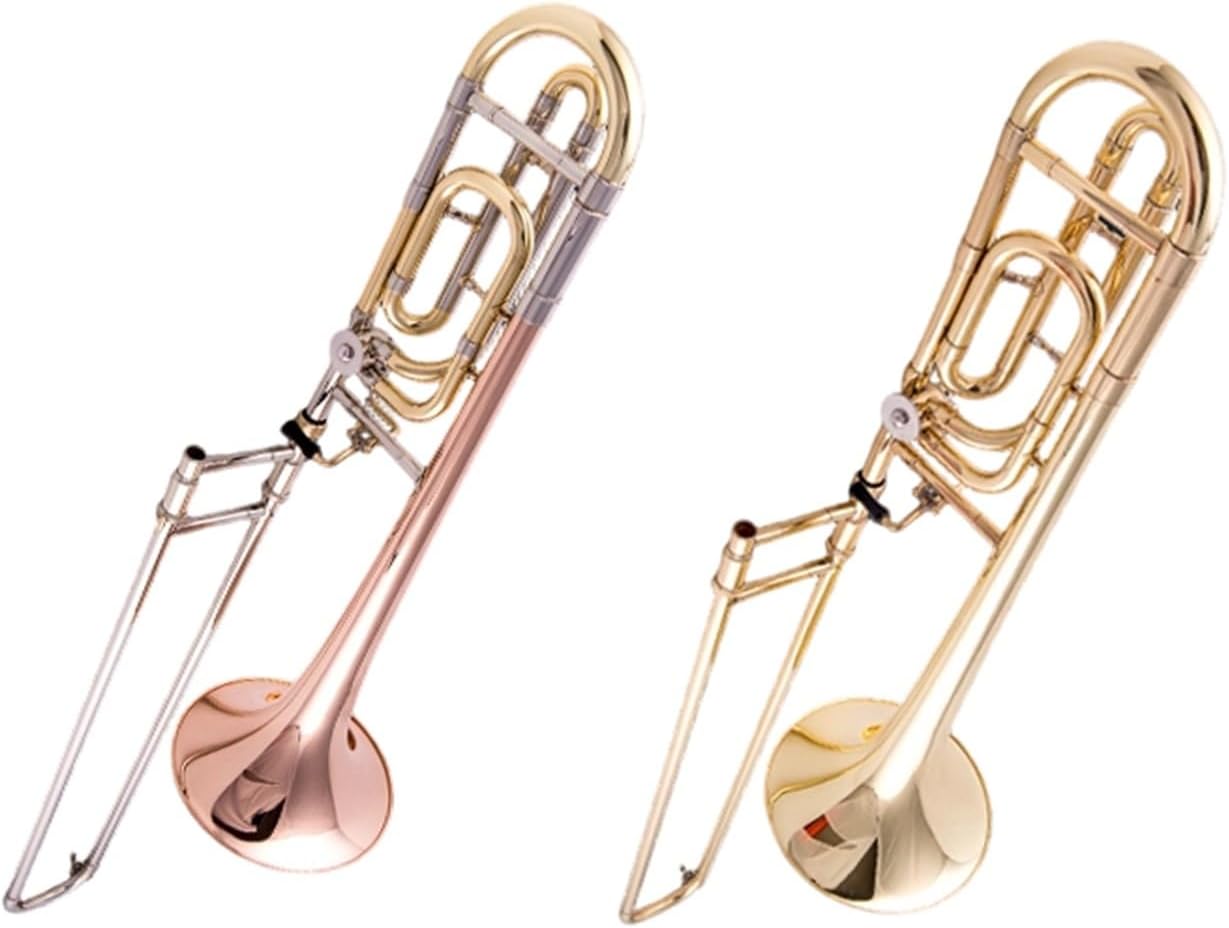 Adult Trombone Instrument B Flat To F Key Transposition Tenor Trombone Instrument Brass Or Phosphor Bronze(2)