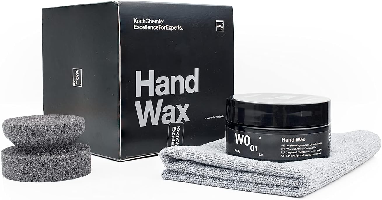 Koch-Chemie - Hand Wax - Safe On All Paint, Bright & High Gloss Finish, Long Lasting Effect, UV Protection (175 milliliters)