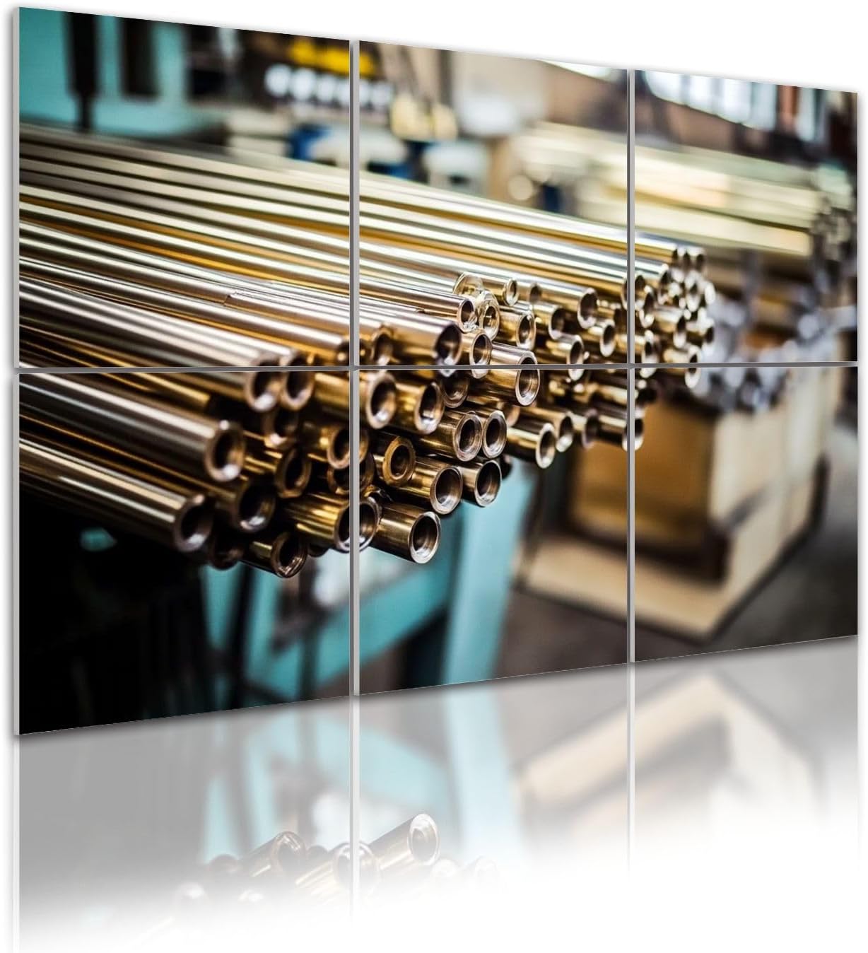 6 Pack Art Acoustic Panels Mechanical industry Sound Absorbing Panel 48