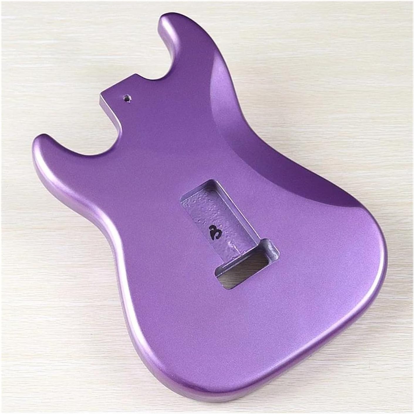 Guitar Body Guitar Replacement Parts Electric Guitar Body Poplar Wood Electric Guitar Barrel For DIY Electric Guitar Multicolor(Purple)