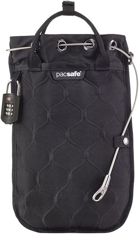 Pacsafe Travelsafe Gii 3 Liter Portable Safe (Black)
