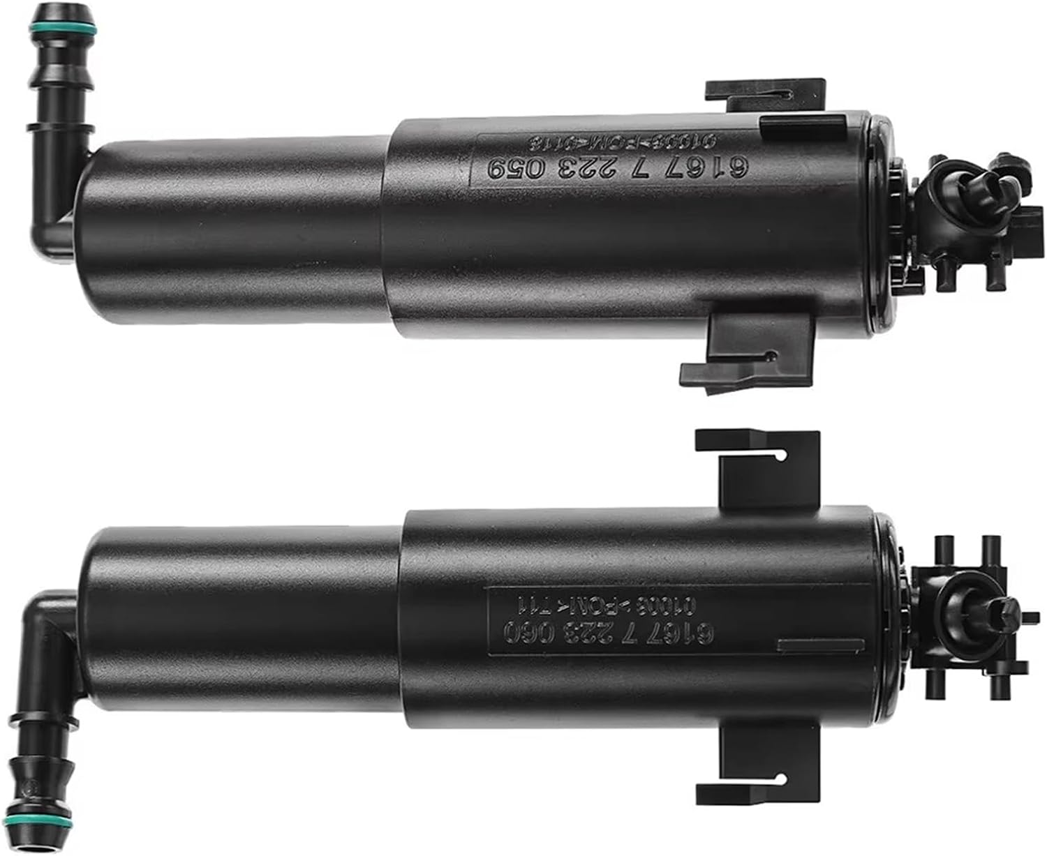 Headlight Washer Nozzle Compatible With BMW For X6 M E71 2Pcs Headlight Washer Nozzles Front Left Right 61677223059, 61677308525, 61674286755, 61677223060, 61677308526 61674286756
