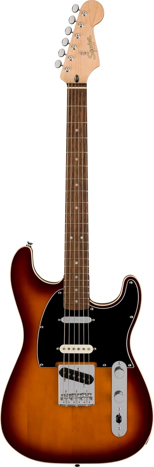 Paranormal Custom Nashville Stratocaster, Laurel Fingerboard, Black Pickguard, Chocolate 2-Color Sunburst