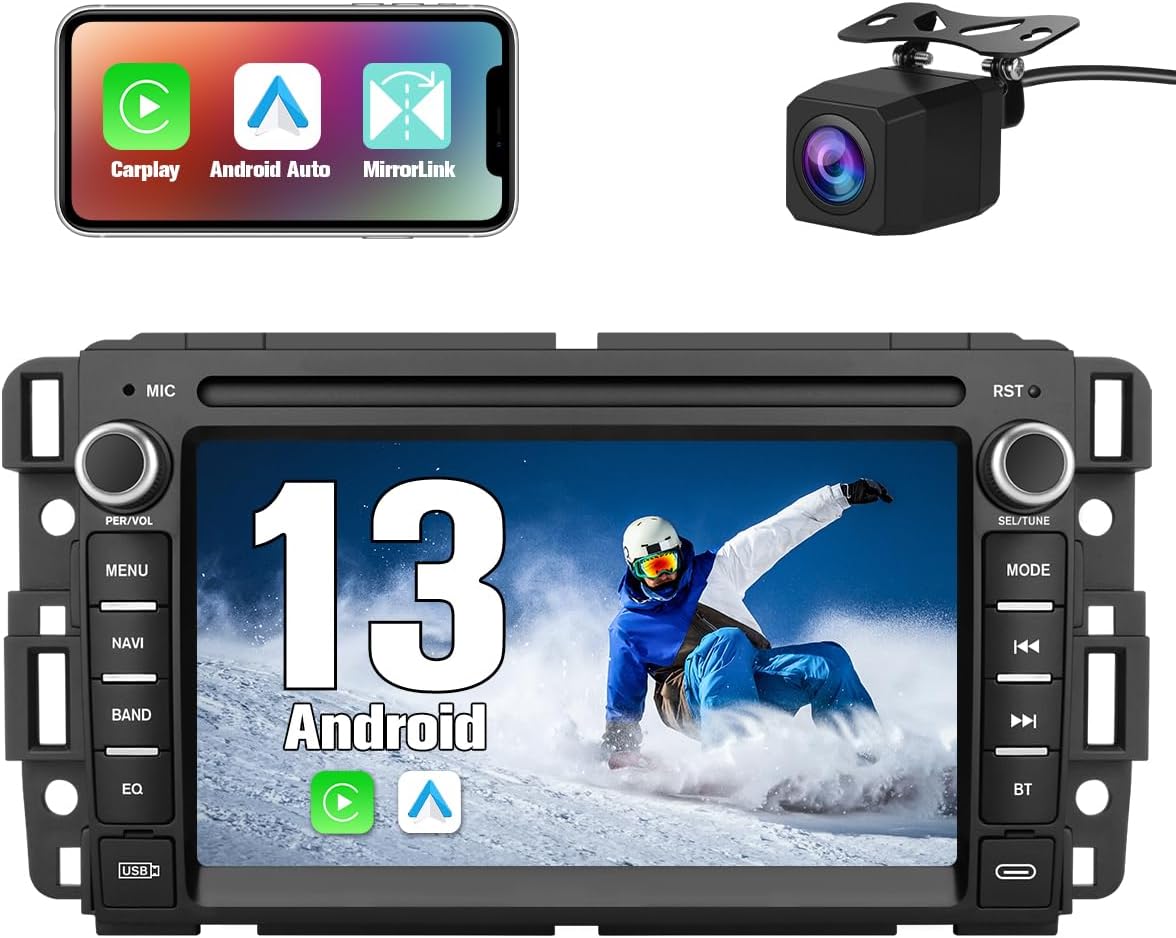 2GB+64GB Car Stereo for GMC Sierra Yukon/Chevy Silverado Tahoe (8.9 inch)