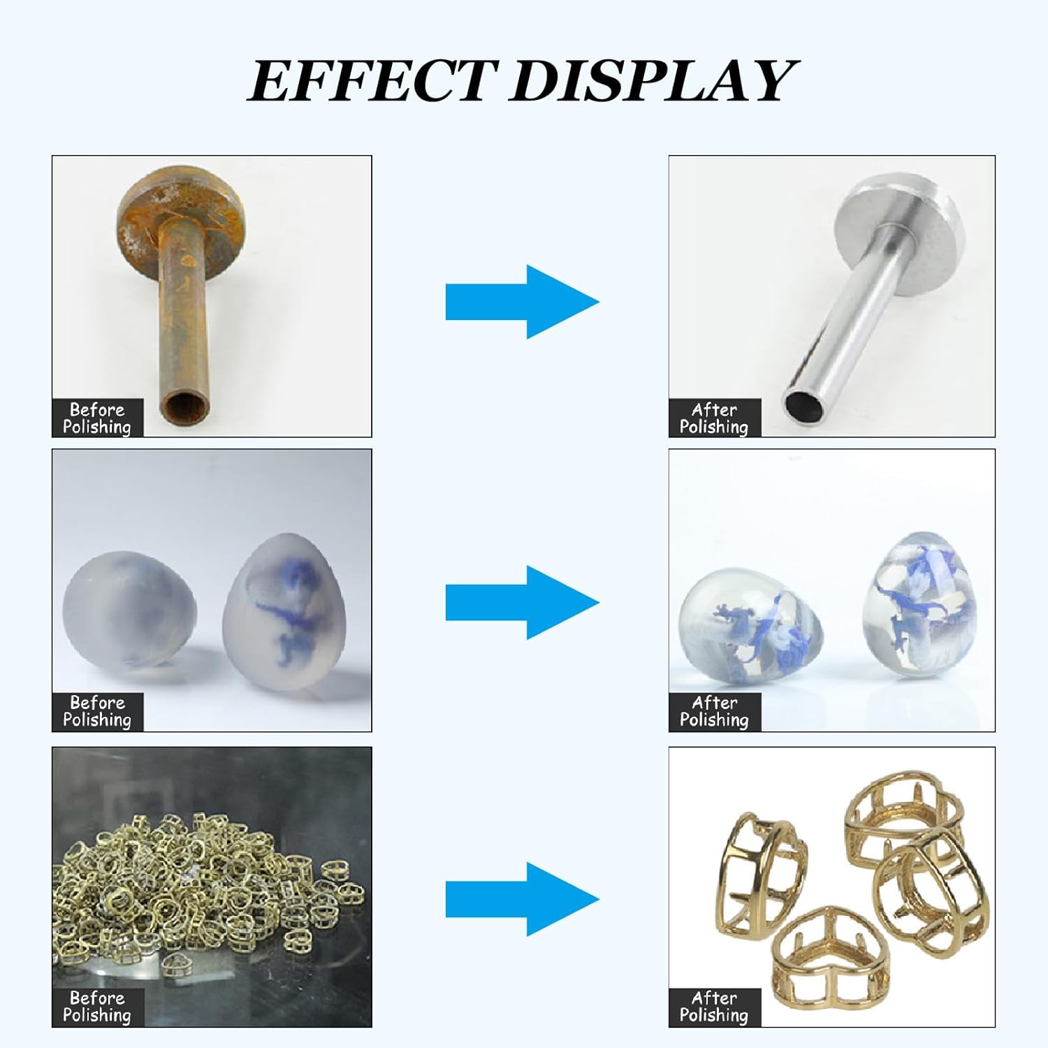Electric Metal Parts Tumbler Plisher- Metal Polishing Vibratory Tumbler Rotary Vibratory, Bowl Metal Cleaner Bowl Finishing Machine Cleaning Tumbler