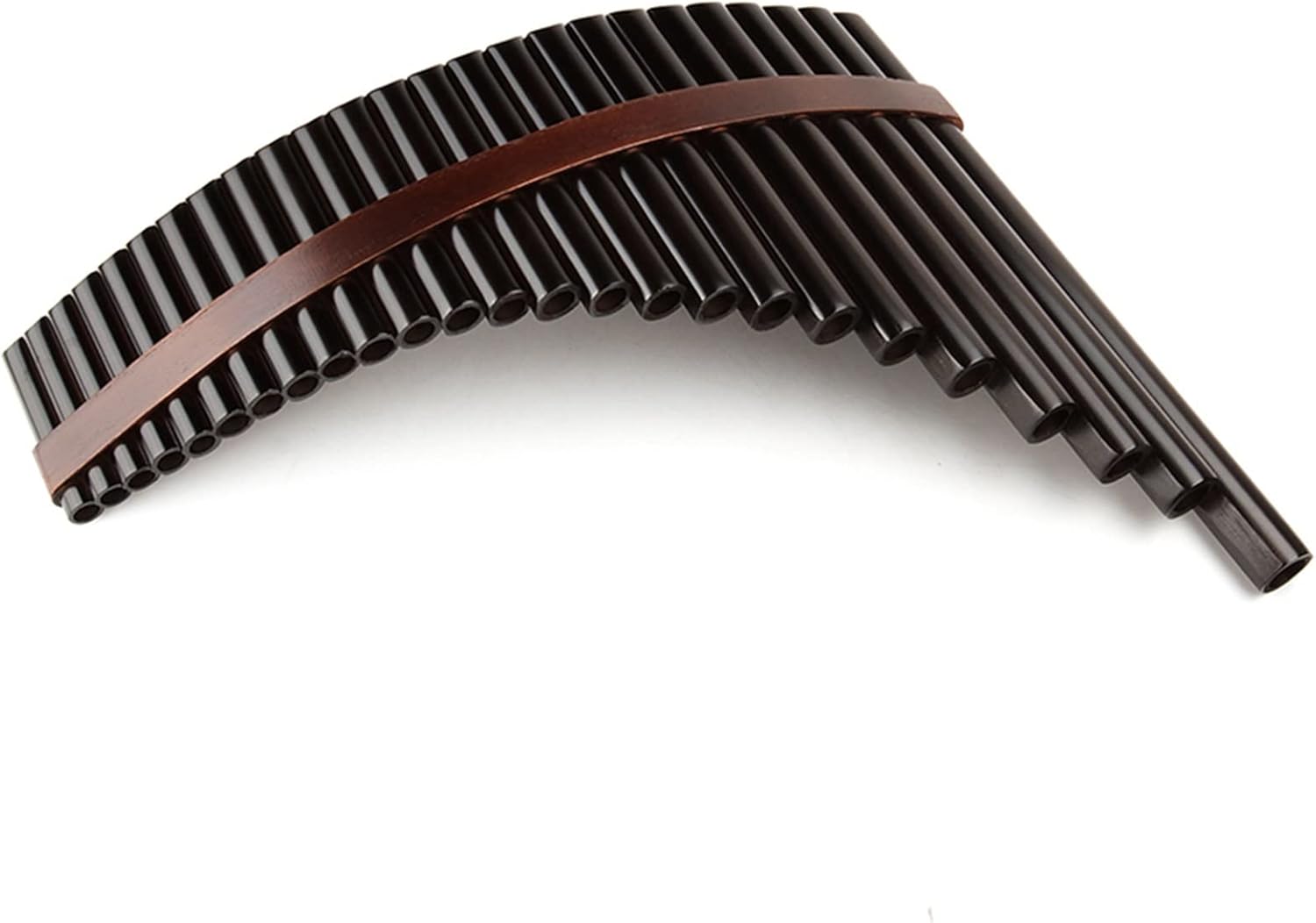 25 Pipes C Key Pan Flute Traditional Woodwind Instrument Bamboo Handmade Pipe Left Hand