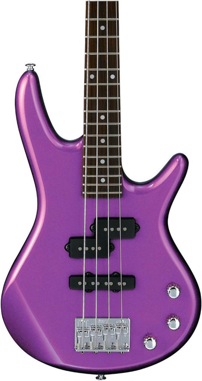 Ibanez Gio SR miKro Short Scale 4 String Electric Bass - Metallic Purple