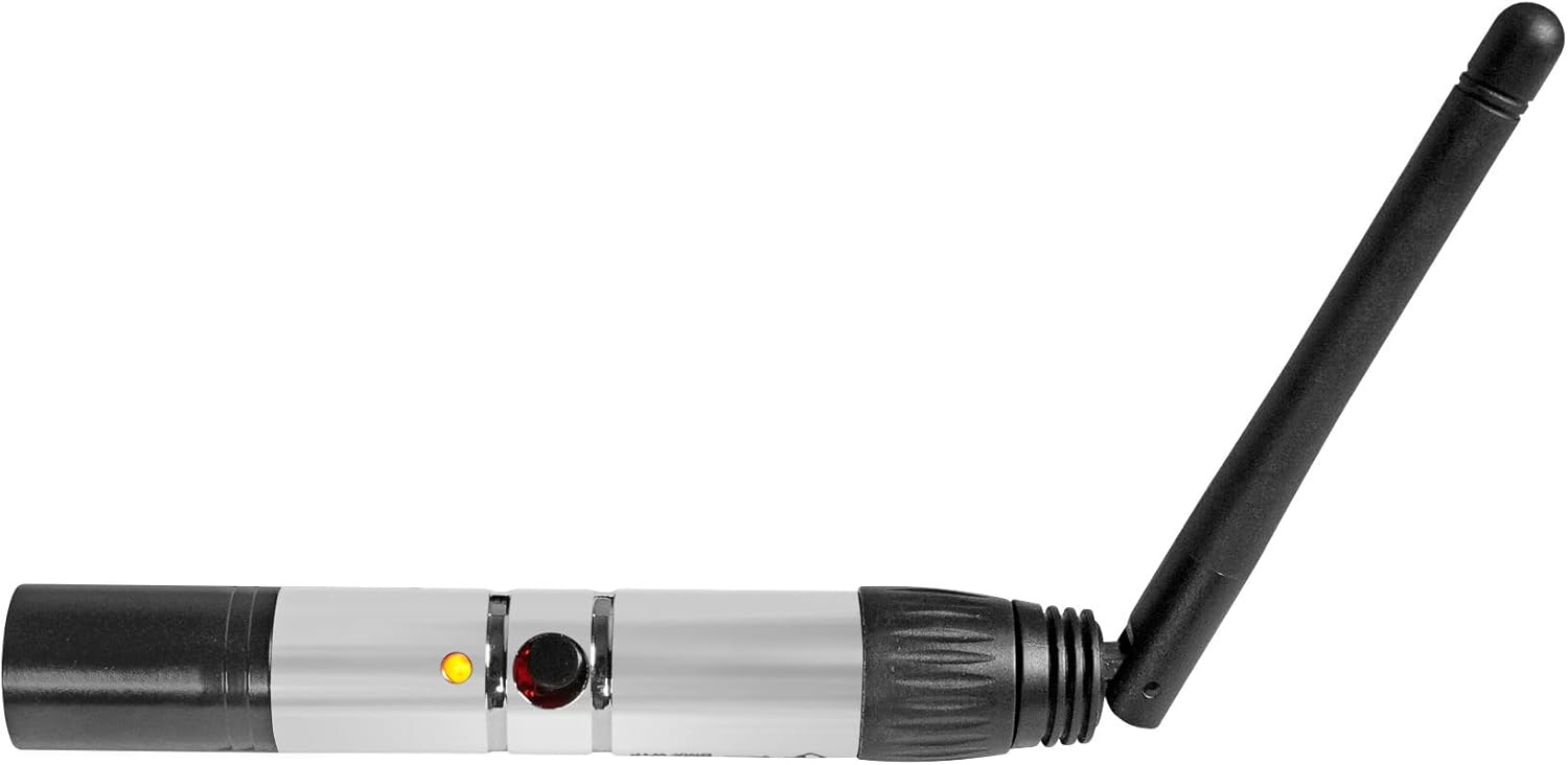 Rockville RockPAR50 Bundle: (4) RGB LED Par Can Wash Lights, ROCKFORCE 192 Lighting Console, DMX-WTR Wireless Transmitter, DMX-WRE Receiver, (2) RLB90 Travel Bags, (3) RDX3M25 3-pin Cables, 12-Items