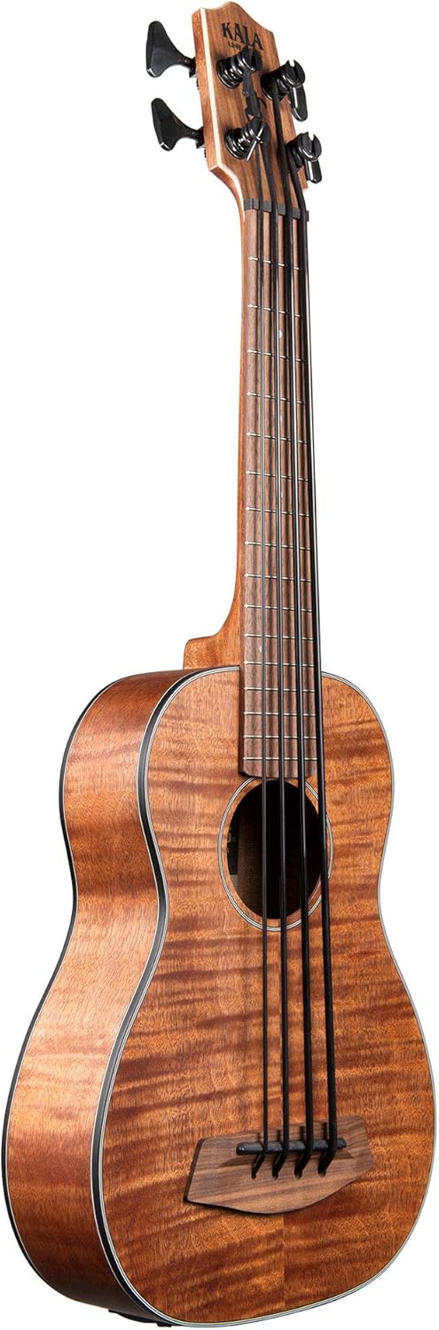 Kala U-Bass Exotic Mahogany - Fretted, Left-Handed