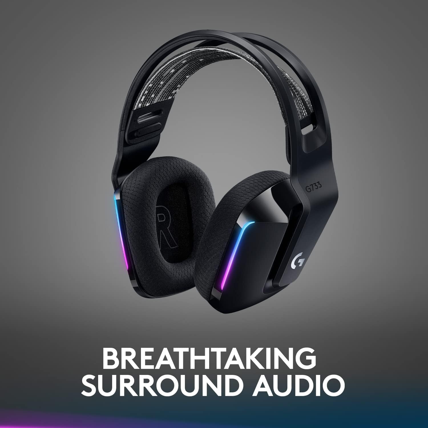 Blue Yeti Game Streaming Kit with Yeti USB Gaming, Podcast Mic, Pop Filter, PC/Mac/PS5 + G733 Lightspeed Wireless Gaming Headset with Suspension Headband, Lightsync RGB, and PRO-G audio - Blackout