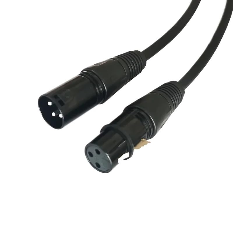 XLR Cable Male to Female/Male M/F OFC Audio Cable Shielded for Microphone Mixer Femlae to Female F/F 1m 1.8m 300cm 5m 10m 15m 20m(Male to Female,20m)
