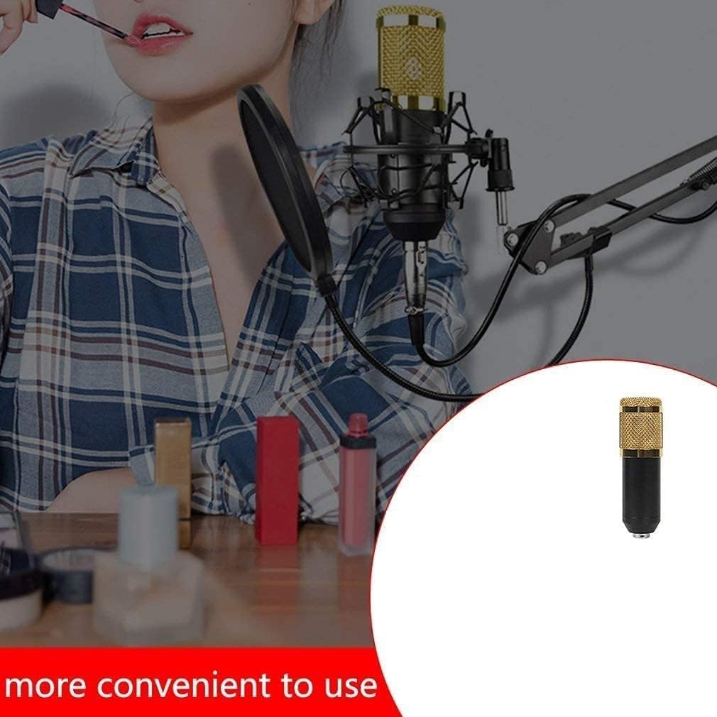 Microphone Kit, Streaming Podcast PC Condenser Computer Mic for Gaming, Recording Music, Voice Over, with Adjustment Arm Stand