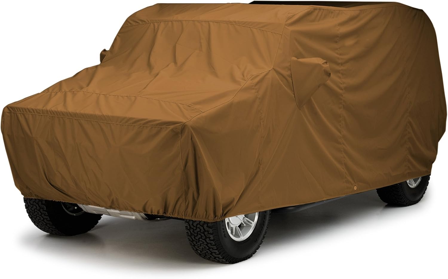Covercraft Custom Fit Car Cover for Chevrolet G10 Van - Sunbrella Series Fabric, Toast
